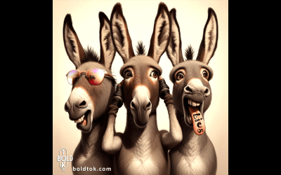 Three Unwise Donkeys